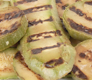 Grilled Sliced Zucchini
