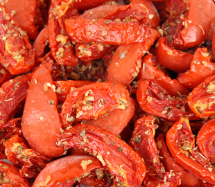 Oven Roasted Semi-Dried IQF Frozen Marinated Tomatoes