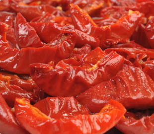 Oven Roasted Semi-Dried Pasteurized Tomato Peppers